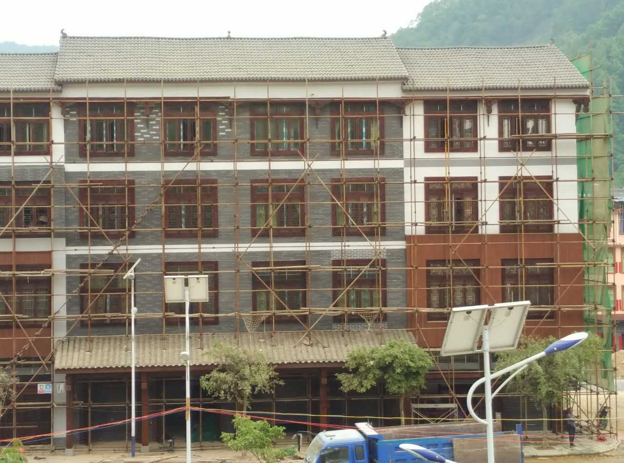 【MCM软瓷】贵州省望谟县郊纳镇外立面改造项目工程